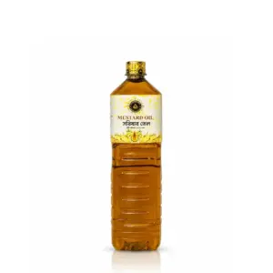 Local Maghi Sarisha Oil / কাঠের ঘানির ভার্জিন গ্রেড সরিষার তেল (1 Litre)