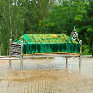খাটিয়া গিলাফ KG02 - সী গ্রীন (কালিমাখচিত)